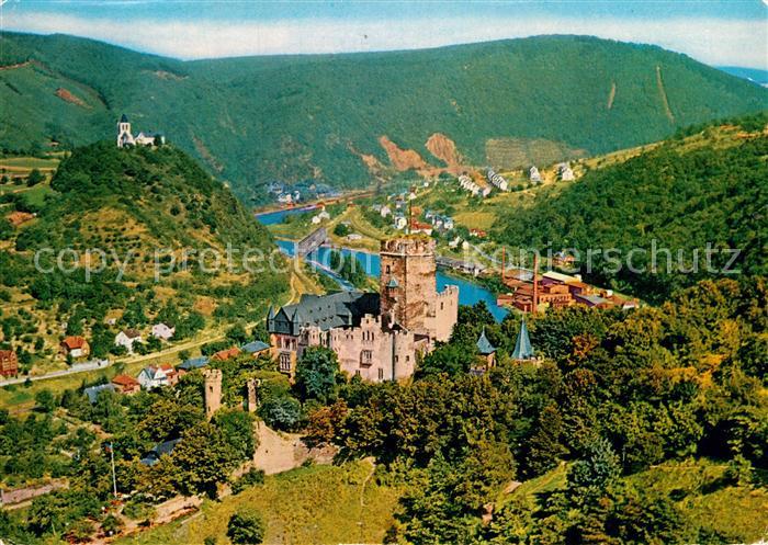 Burg Lahneck Fliegeraufnahme