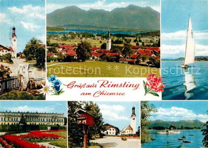 Rimsting Partie am Chiemsee Schloss