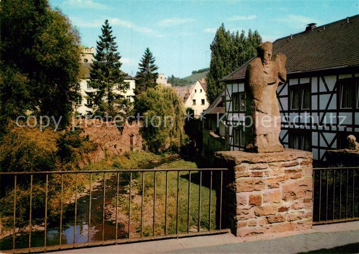 Bad Muenstereifel Werkbruecke an der Erft