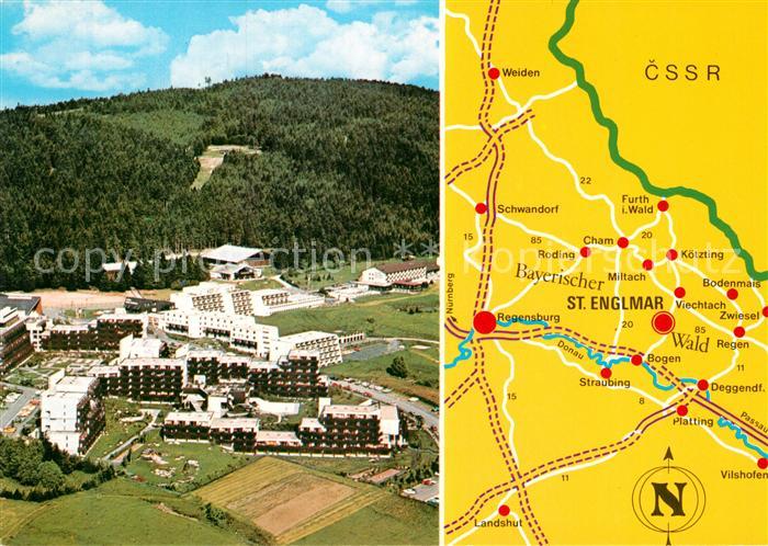 St Englmar Fliegeraufnahme Aparthotel Predigststuhl