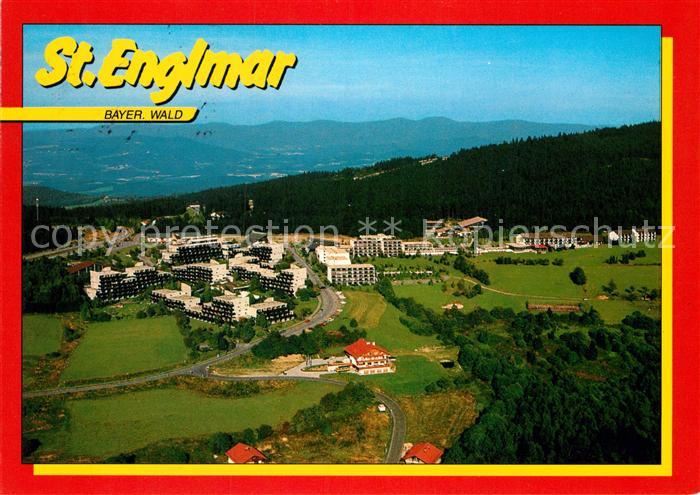 St Englmar Fliegeraufnahme Aparthotel Predigtstuhl