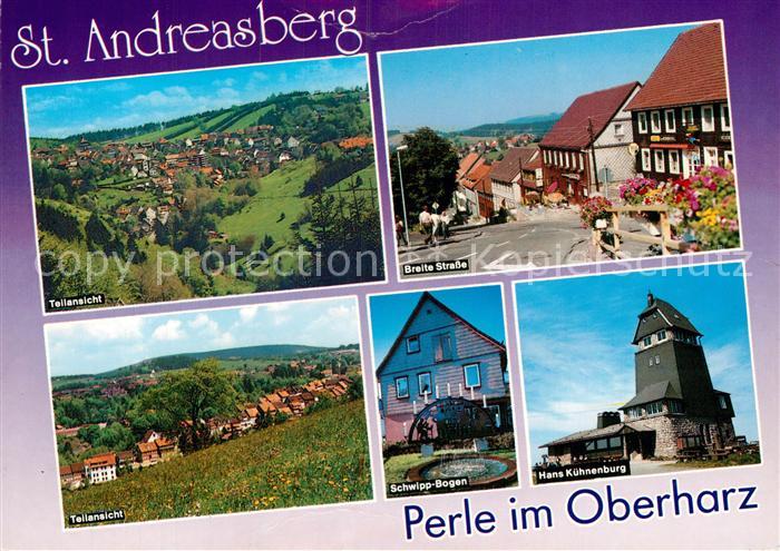 St Andreasberg Harz Breite Strasse Schwipp-Bogen Hans-Kuehnenburg