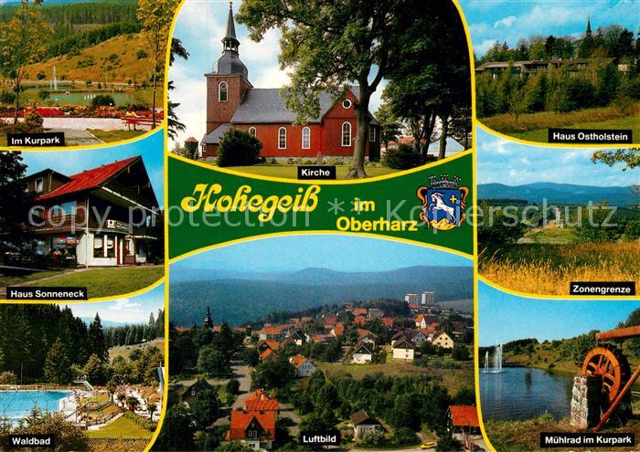 Hohegeiss Harz Kurpark Waldbad Haus-Sonneneck Haus-Ostholstein Zonengrenze Muehl