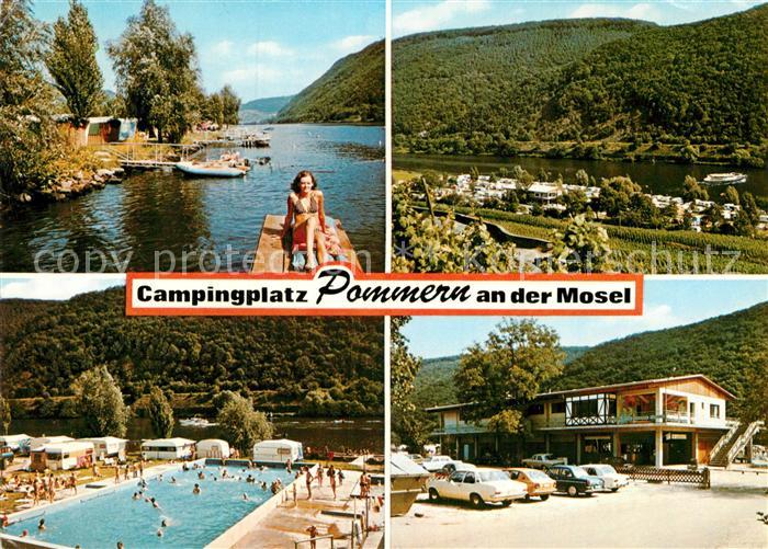 Pommern Mosel Camping A.Lenz Freibad