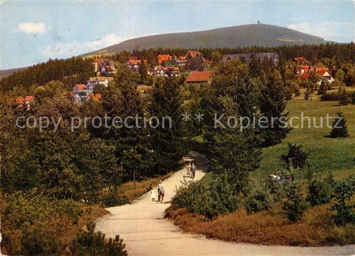 Braunlage Kurpark mit Wurmberg