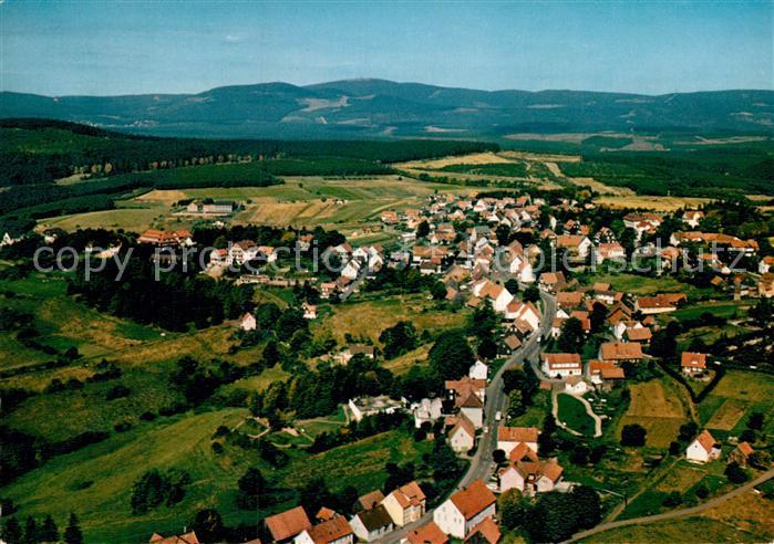 Hohegeiss Harz Fliegeraufnahme