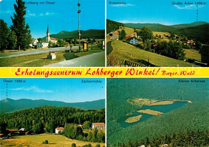 Lohberg Lam Erholungszentrum Lohberger-Winkel Sommerau Osser Arbersee Zackermueh