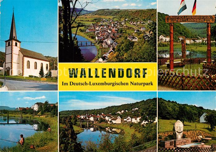 Wallendorf Eifel Kirche Naturpark Angeln