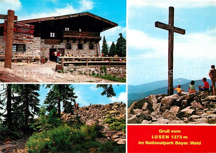 Lusen Bayerischer Wald Bergkreuz