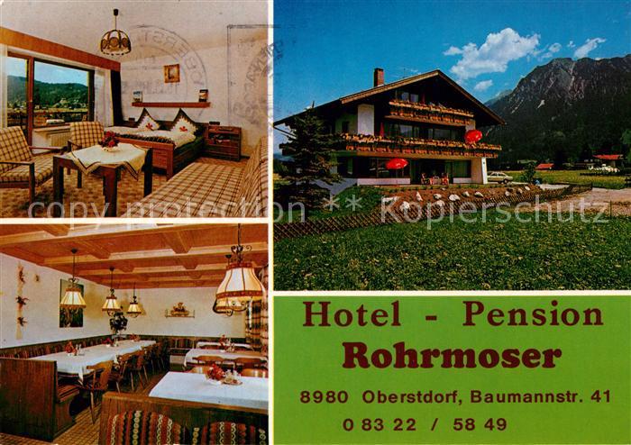 Oberstdorf Hotel Pension Rohrmoser