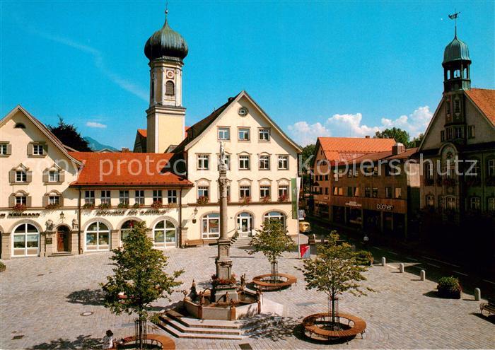 Immenstadt Allgaeu Marienplatz