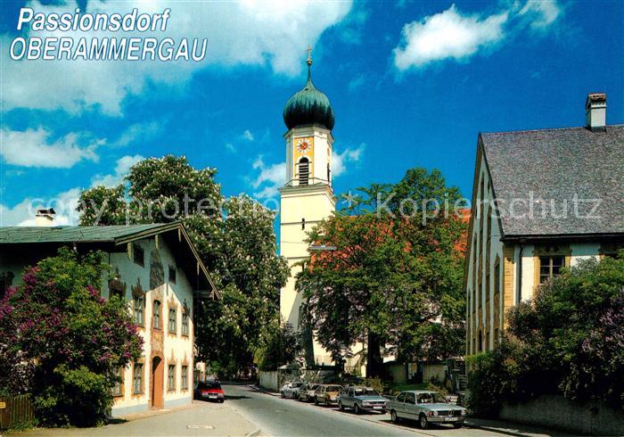 Oberammergau Passionsdorf Pfarrkirche
