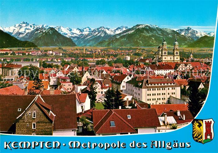 Kempten Allgaeu Fliegeraufnahme