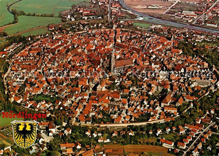 Noerdlingen Fliegeraufnahme