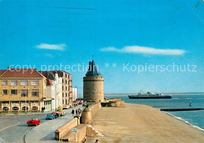 Vlissingen Boulevard de Ruyter met gevangenentoren