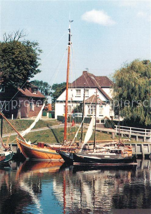 Carolinensiel Ostfriesland Museumshafen Segelboote