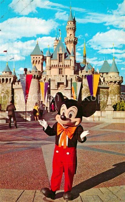 Disneyland California Mickey Mouse Beauty Castle