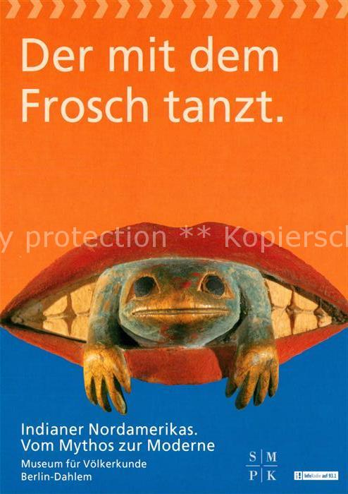 Froesche Werbung Museum fuer Voelkerkunde Berlin-Dahlem