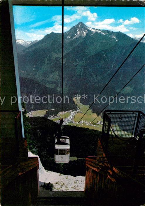 Seilbahn Penkenbahn Mayrhofen Zillertal Ahornspitze