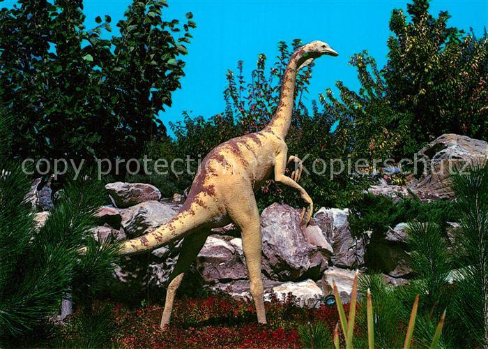 Dinosaurier Ornithomimus Dinosaur Gardens Utah House Field Vernal