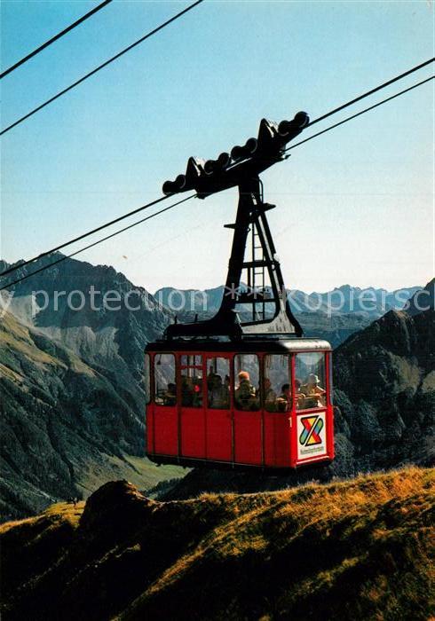 Seilbahn Walmendingerhorn Kleinwalsertal
