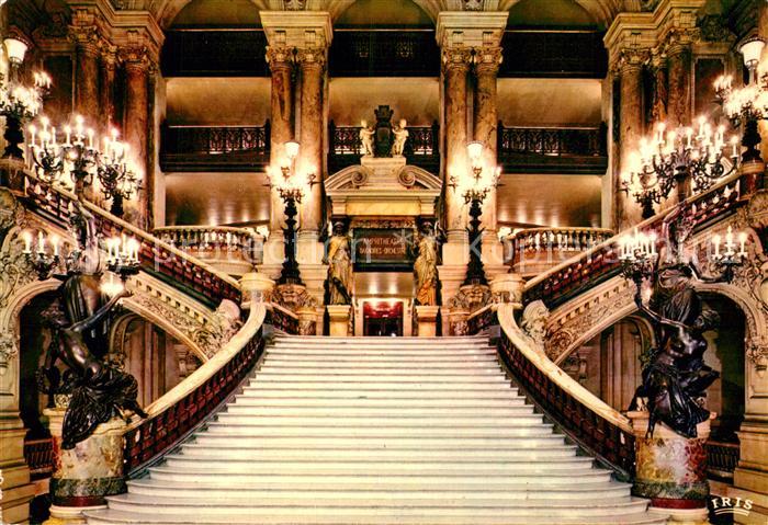 Theater Paris Theatre de l'Opera Escalier d_Hon