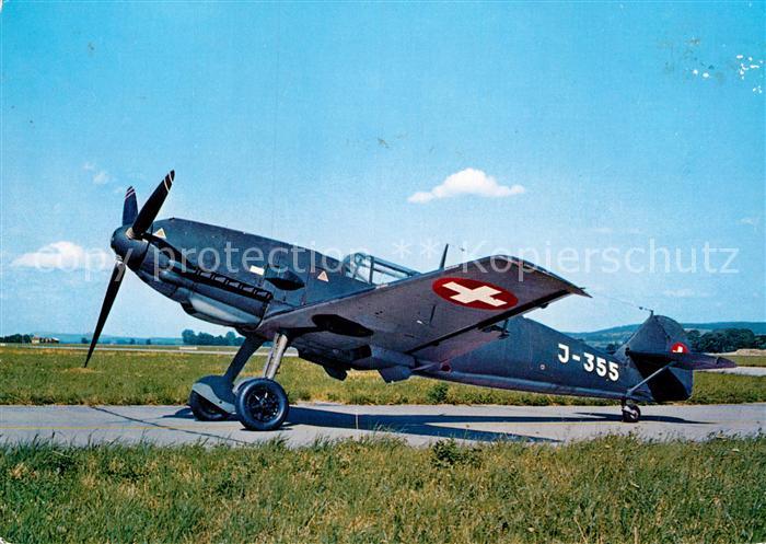 Flugzeuge Militaria Messerschmitt Me 109 E Schweiz