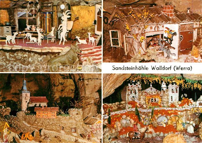 Hoehlen Caves Grottes Sandsteinhöhle Walldorf Bremer Stadtmus