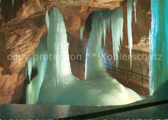 Hoehlen Caves Grottes Dachstein-Rieseneishöhle Tristandom