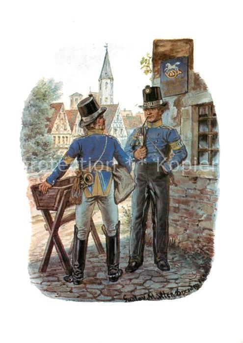 Post Braunschweig Postillione 1850