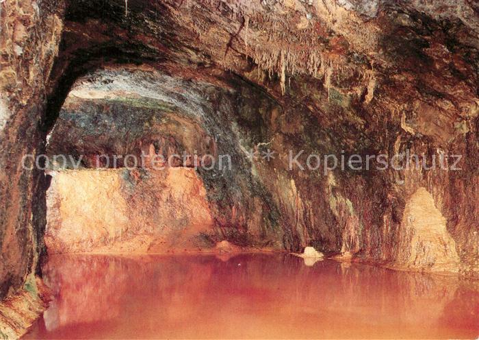Hoehlen Caves Grottes Feengrotten Saalfeld Rechte Quellgrotte