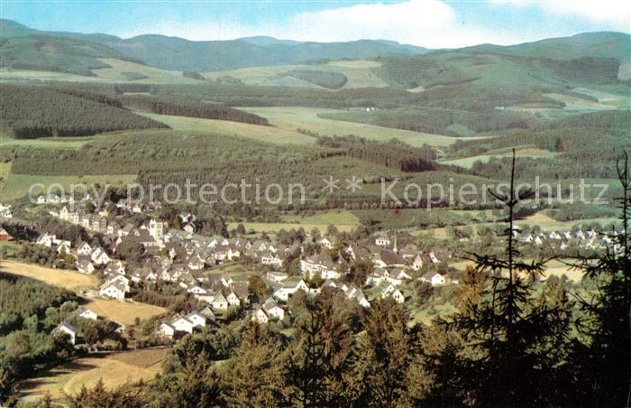 Fredeburg Schmallenberg Fliegeraufnahme