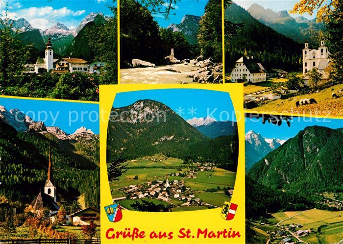 St Martin Lofer Kirche Park Schloss Fliegeraufnahmen