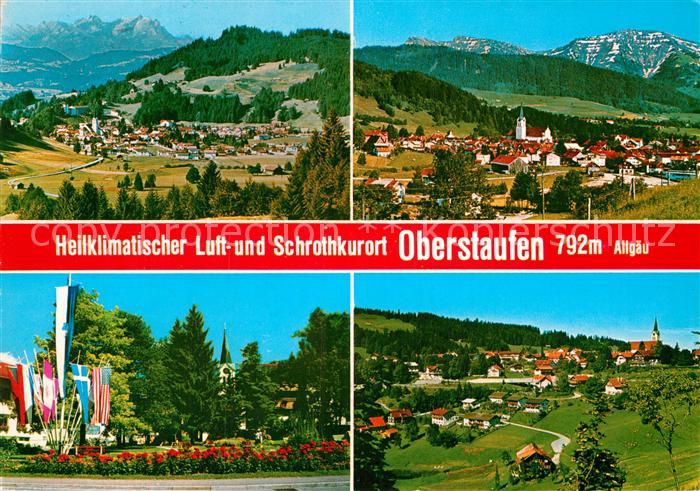 Oberstaufen Oberallgaeu Bayern Panorama