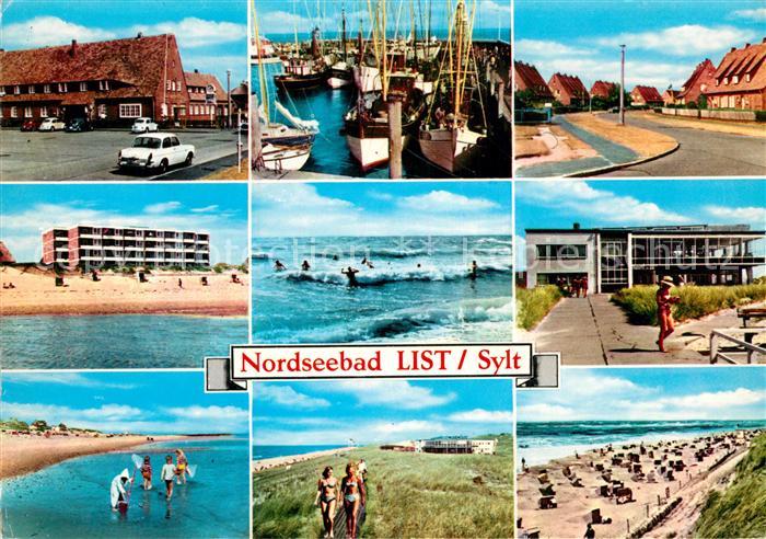 List Sylt Fischereihafen Dorfstrasse Strand Badespass Duenen