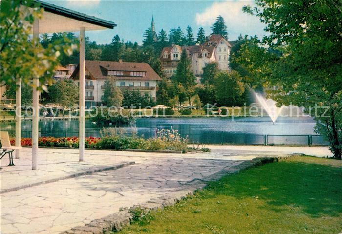 Hahnenklee-Bockswiese Harz Kuranlagen mit Kurteich