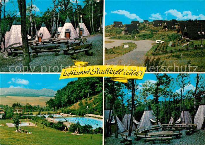 Stadtkyll Zelte Bungalows Freibad