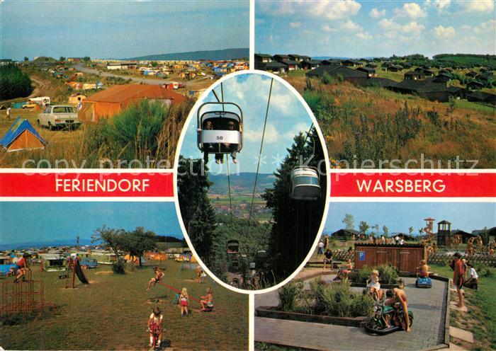 Saarburg Saar Feriendorf Warsberg Teilansichten Seilbahn