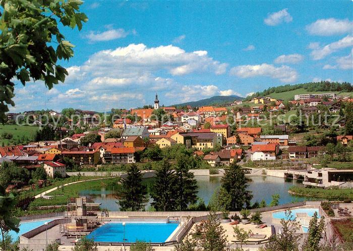 Grafenau Niederbayern Panorama