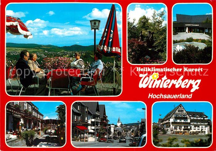 Winterberg Hochsauerland Hotel Hessenhof Terrasse Ortsmotive