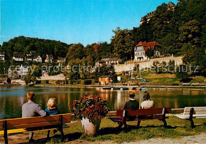 Blankenheim Ahr mit Kahnweiher und Burg