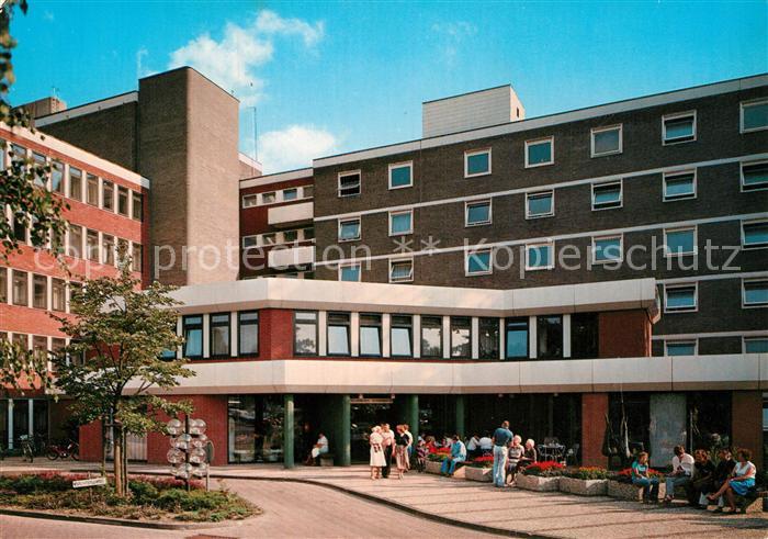 Celle Niedersachsen Allg Krankenhaus Haupteingang