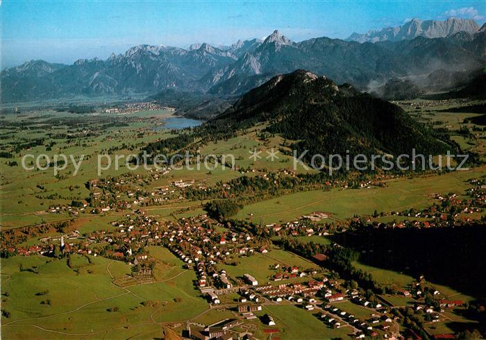 Pfronten Ostallgaeu Bayern Fliegeraufnahme