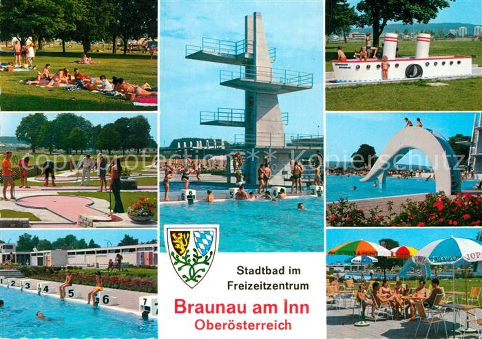 Braunau Inn Stadtbad Details Minigolanlage
