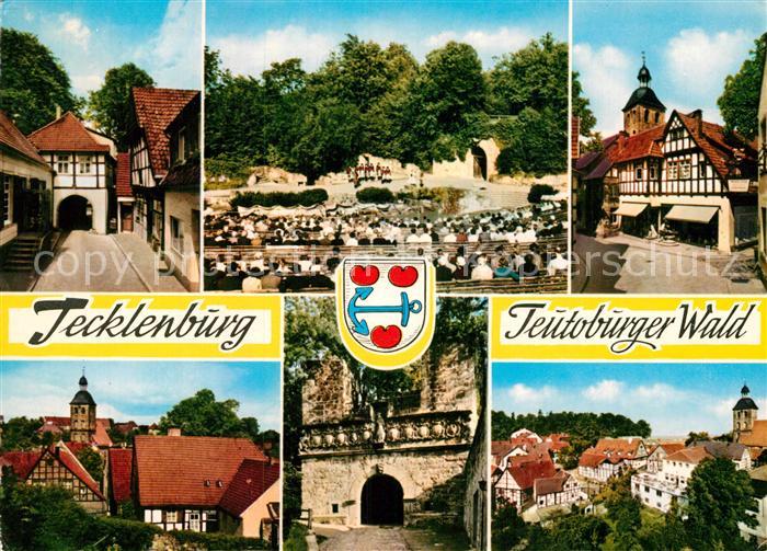 Tecklenburg Steinfurt NRW Teilansichten Burg