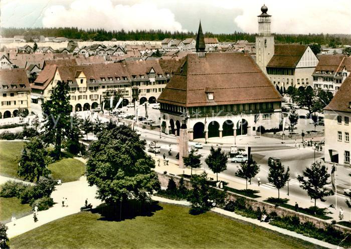FREUDENSTADT BW Oberer Marktplatz Stadthaus Rathaus