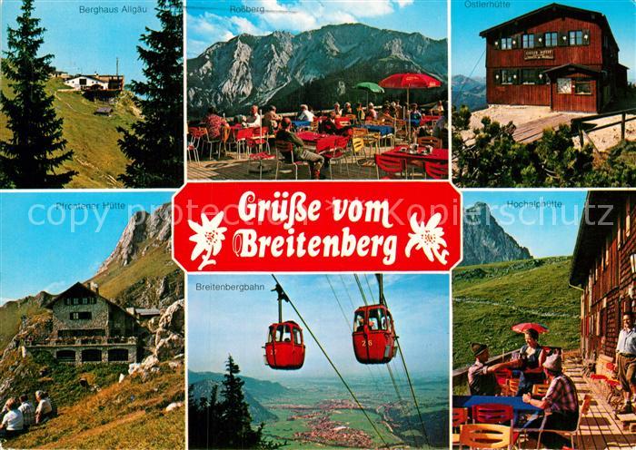 Breitenberg Niederbayern Berghaus Allgaeu Rossberg Ostlerhuette Pfrontener Huett
