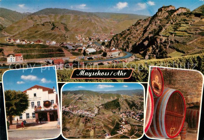 Mayschoss Panorama Winzer Verein Fliegeraufnahme Weinkeller