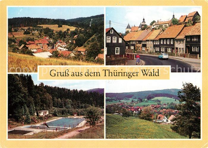 Suhl Thueringer Wald Altendambach Schleusingen Freibad Erlau