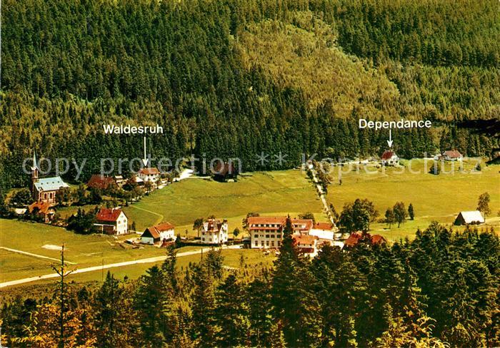 Herrenwies Restaurant Waldesruh Fliegeraufnahme